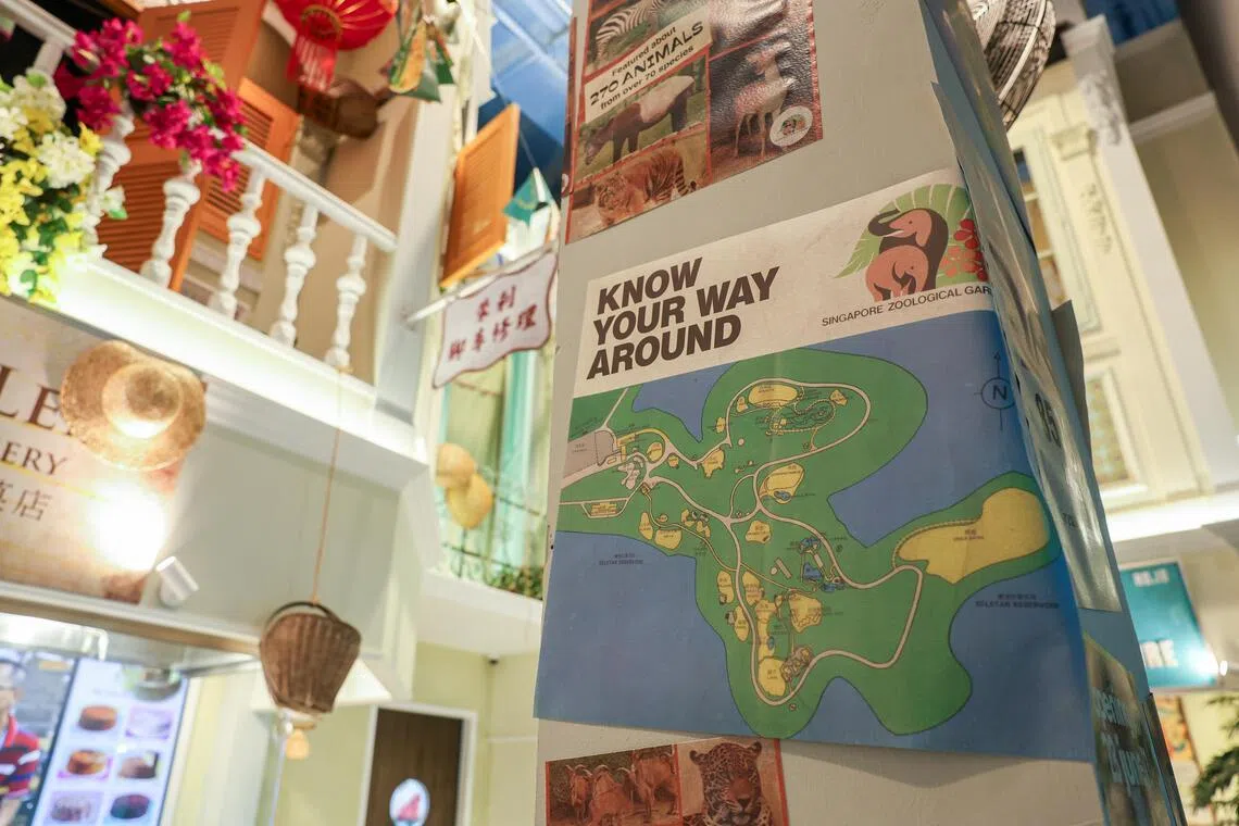 Some posters are closely associated with the Singapore Zoo’s history.