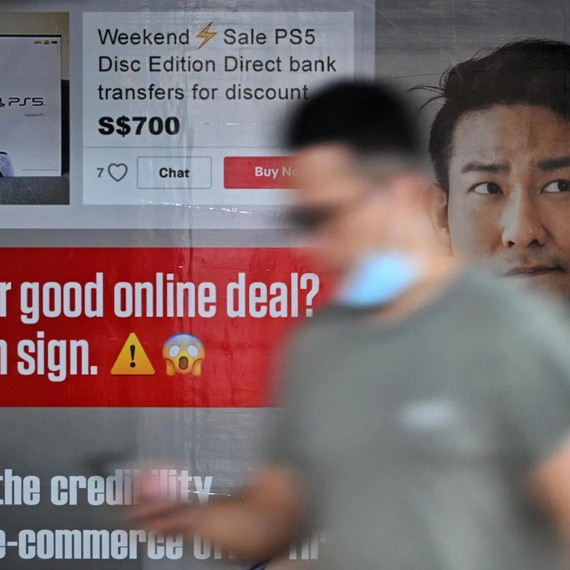 In 2022, the police said there was a 74.5 per cent increase in e-commerce scams, from 2,729 cases in 2021 to 4,762 cases.