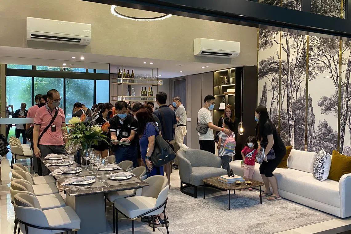 Copen Grand sold 465 units, or 73 per cent, at prices averaging $1,300 psf at its launch in October, and was fully sold a month later.