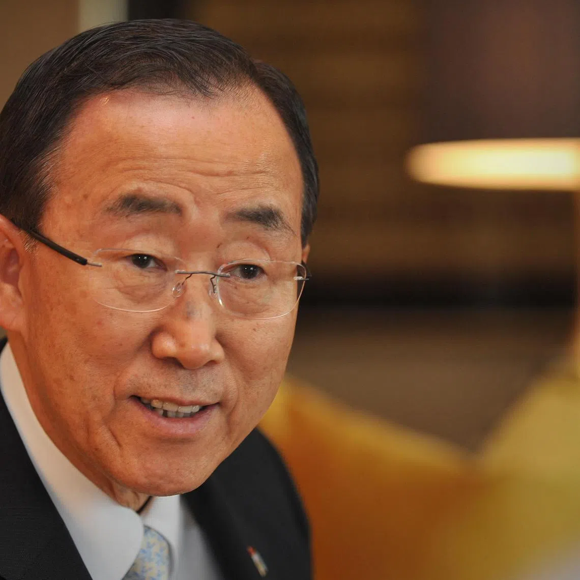 Former United Nations chief Ban Ki-moon has arrived in Myanmar, according to state media on Monday. 