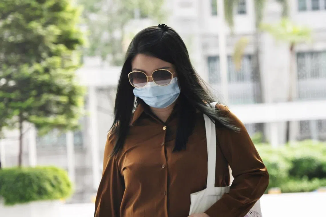 Alverna Cher Sheue Pin was sentenced to six years and two months' jail for aiding her ex-boyfriend's suicide and lying to the police about his death.