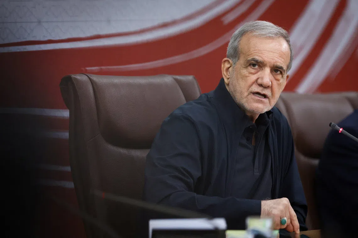 Iranian President Masoud Pezeshkian has given differing accounts in recent weeks about his access to Khamenei.