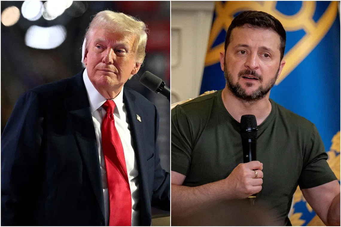 One source said the call between Republican presidential candidate Donald Trump and Ukraine's President Volodymyr Zelensky could occur on July 19.