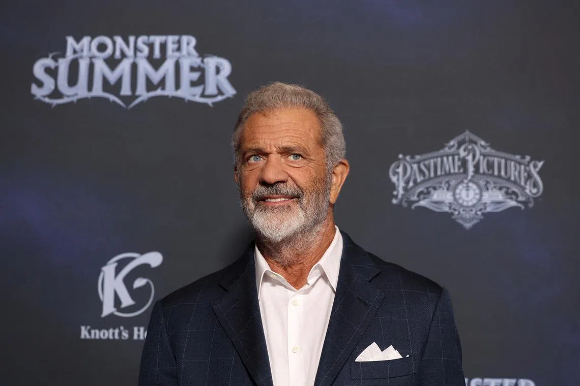 Cast member Mel Gibson attends a special screening of the film Monster Summer in Los Angeles, California, U.S., September 24, 2024. REUTERS/Mario Anzuoni