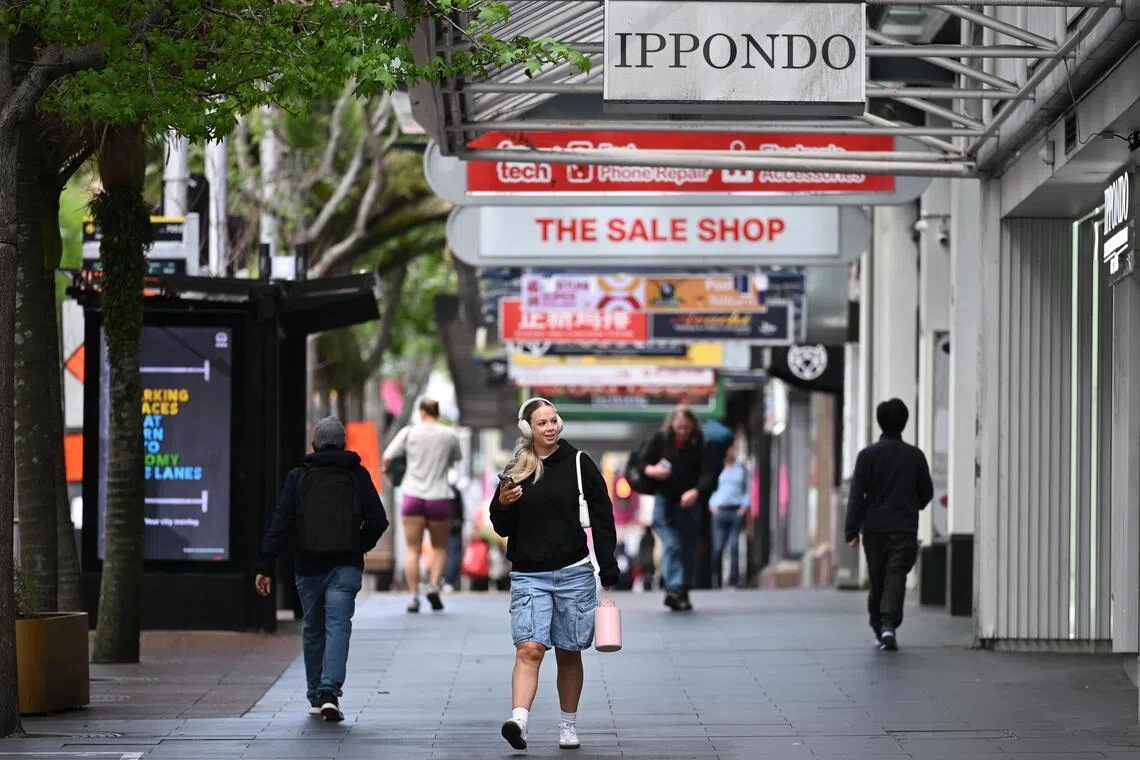 The country recorded a net migration gain of 14,200 in 2025, down 9,600 from a year earlier, Statistics New Zealand said on Feb 13. 