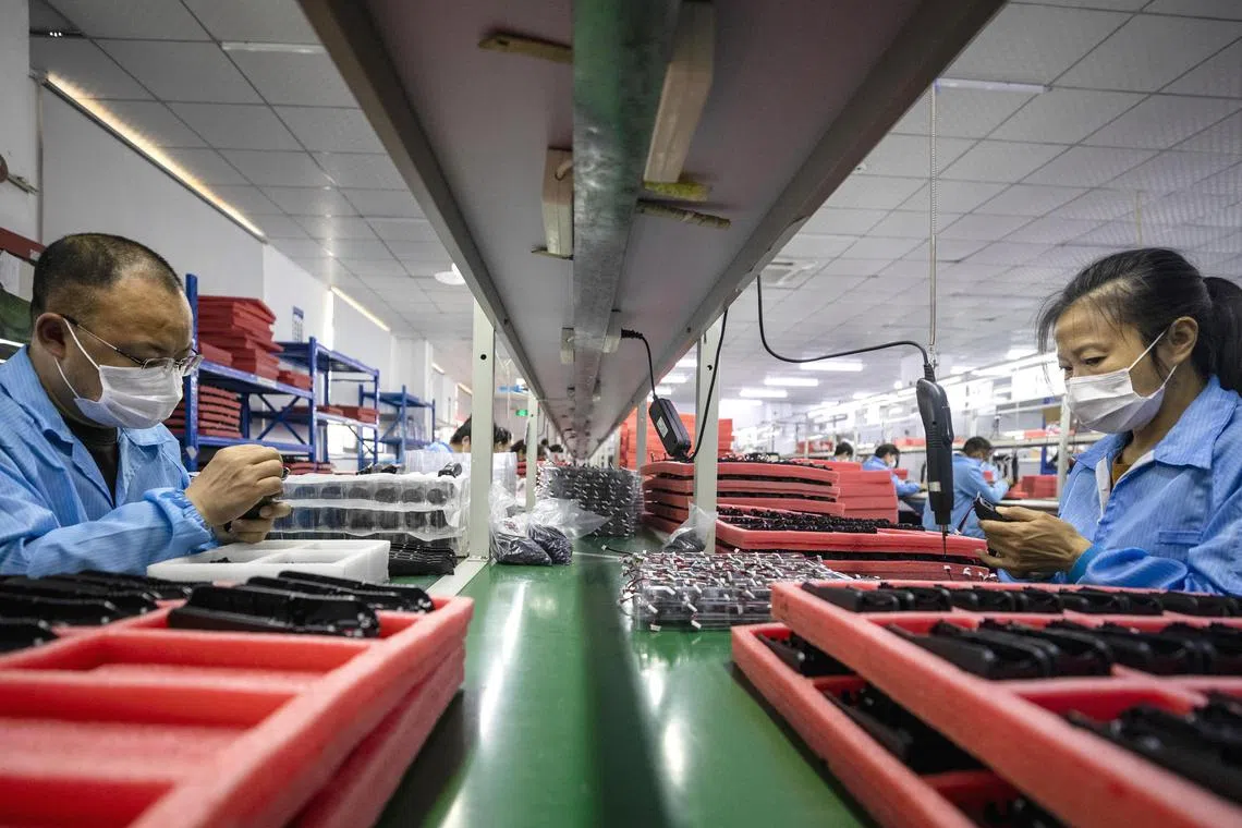  Asia’s factory activity shrank in May as soft demand in China and the impact of US tariffs took a heavy toll on companies, private surveys showed.