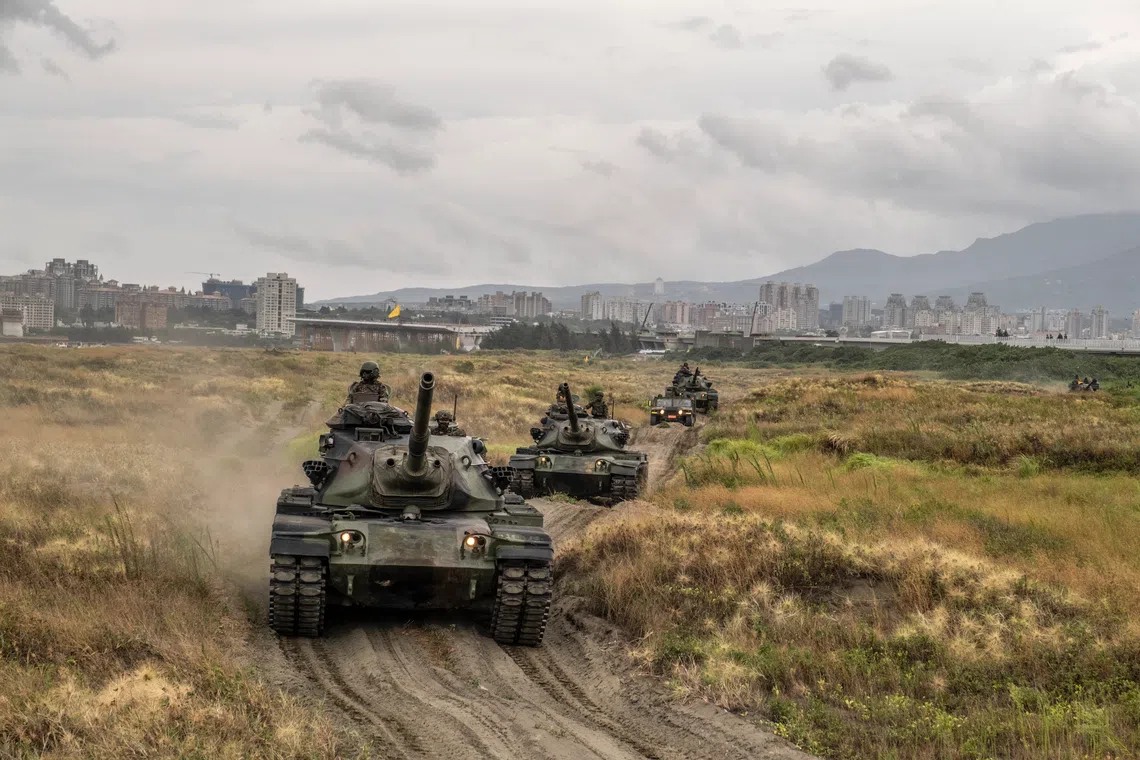 Taiwan is modernising its armed forces to better deal with a growing threat from Beijing.