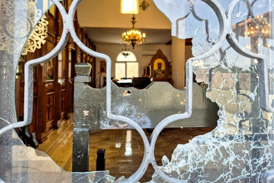Nine people were killed and 40 others wounded in the church attack on Oct 23.