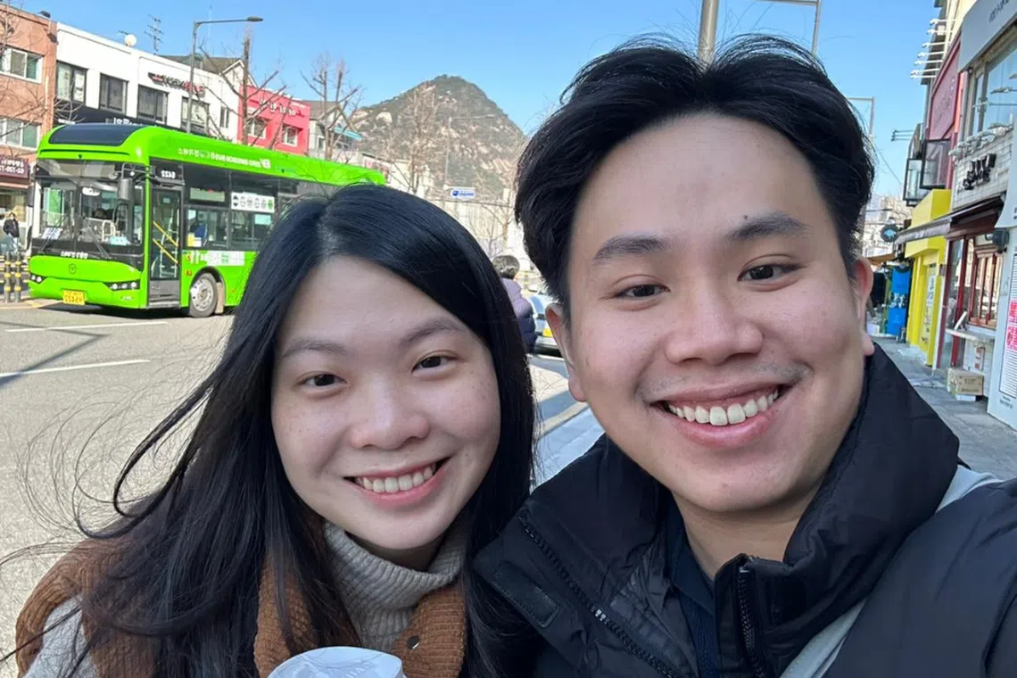 Singaporean Kayven Tan and his partner were shocked on their first day in South Korea when they heard the surprise announcement declaring martial law there.