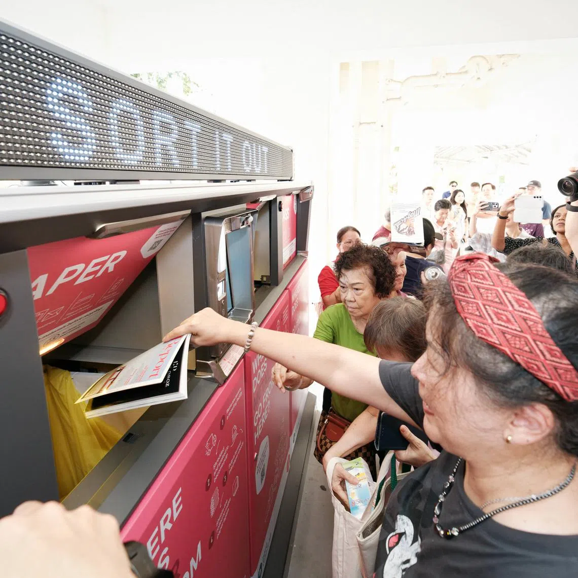 Non-governmental organisation Zero Waste SG told The Straits Times that its first recycling hub launched in June at Queenstown has shown promising results so far, with a contamination rate of less than 5 per cent.