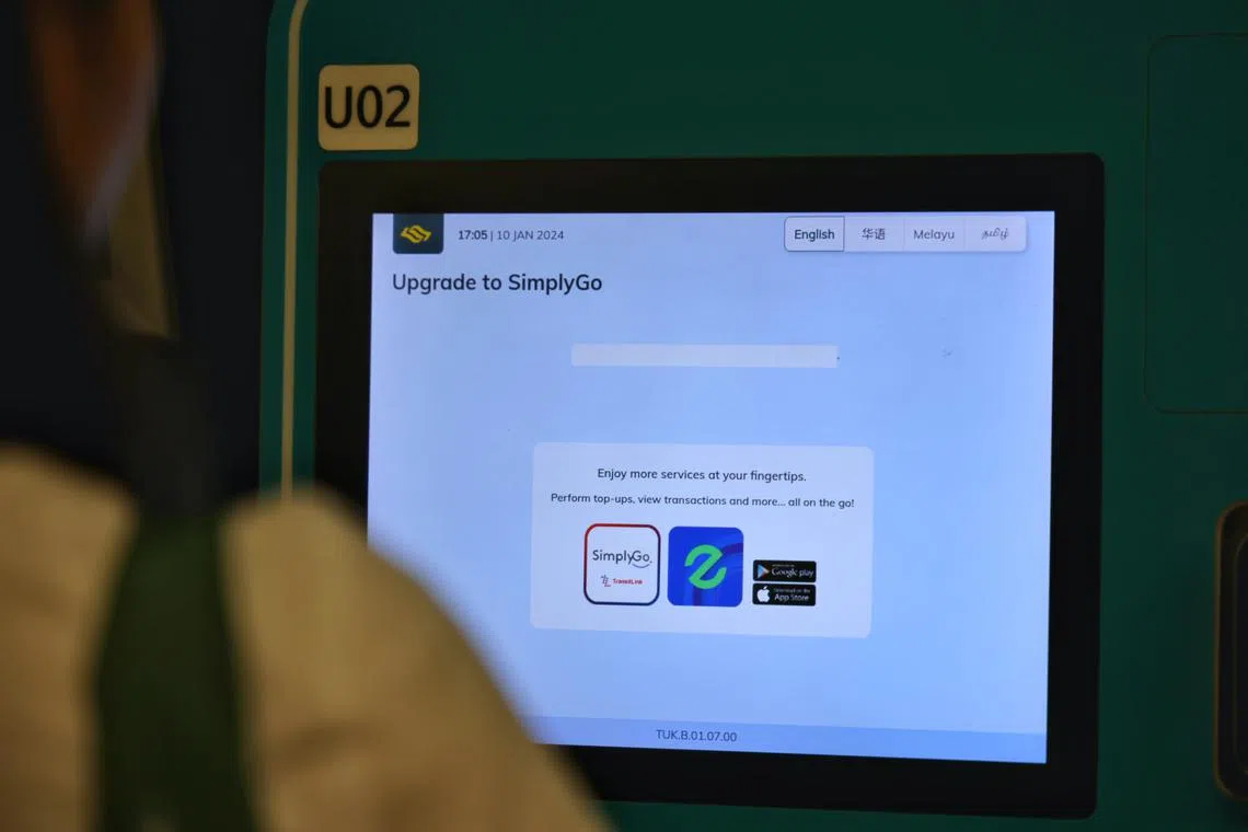 The top-ups on the SimplyGo app are not instant, and may take up to about 15 minutes. 