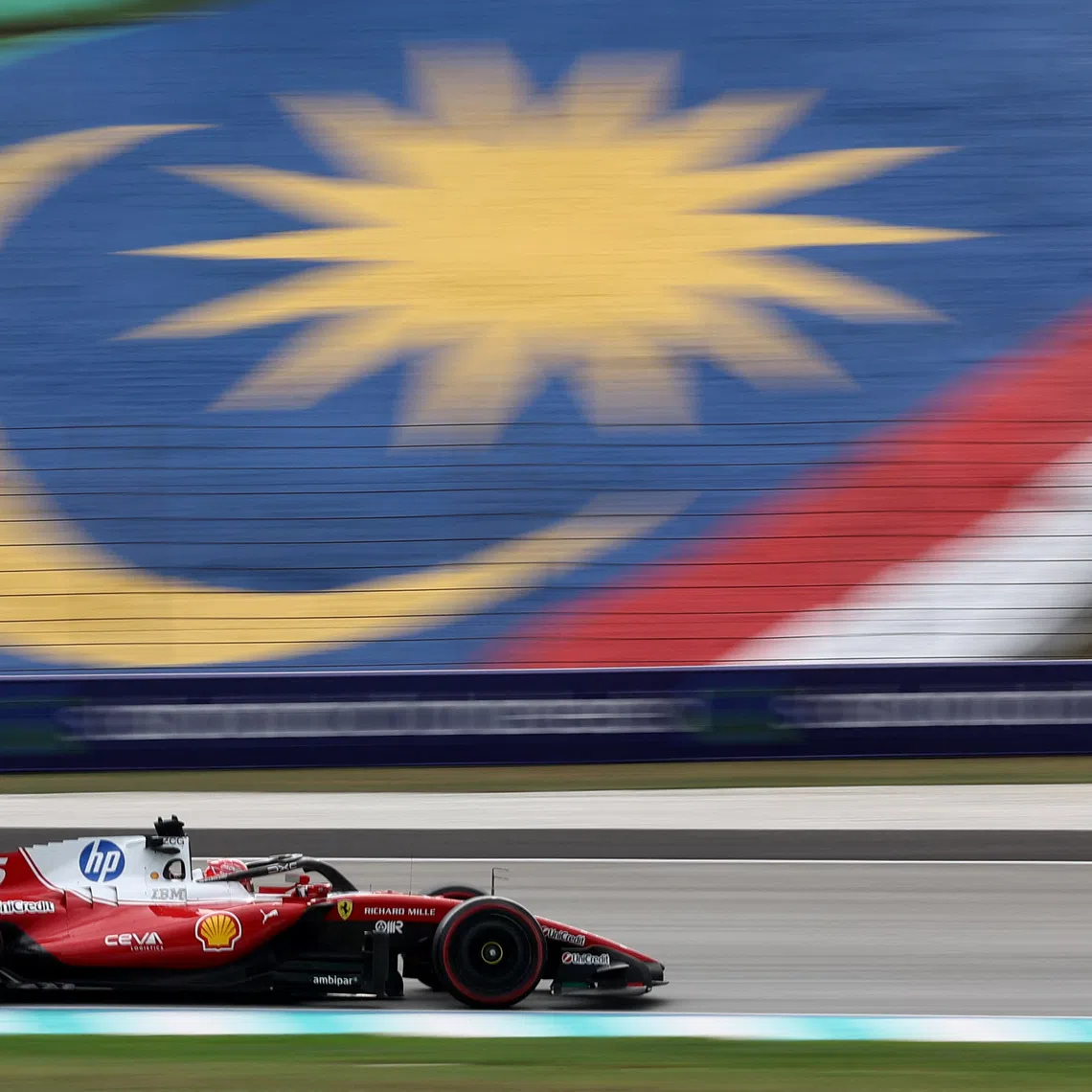 Formula One F1 - Bahrain Grand Prix - Sepang International Circuit, Sepang, Malaysia - October 2, 2026 Ferrari's Charles Leclerc during practice REUTERS/Jakub Porzycki