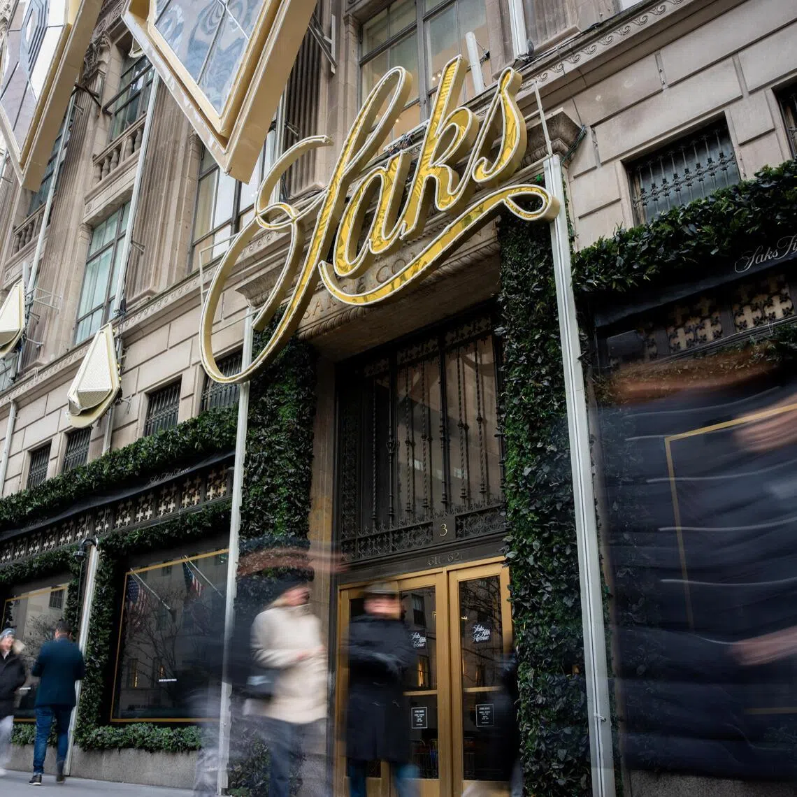 A retailer long loved by the rich and famous, Saks fell on hard times after the Covid pandemic, as competition from online outlets rose.