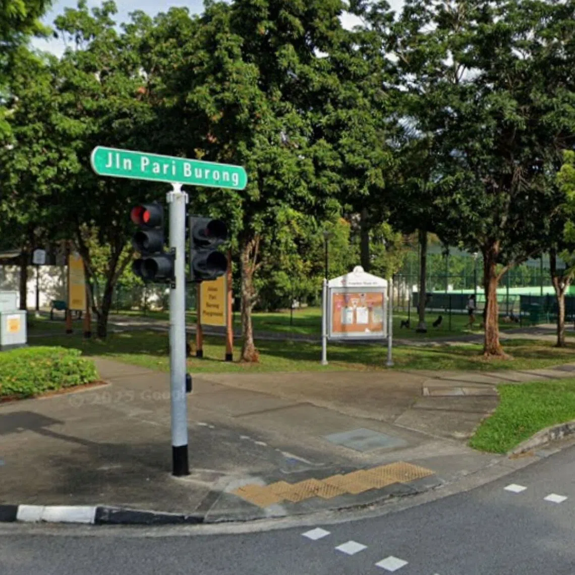 Checks by The Straits Times on Google Maps found that 132B Jalan Pari Burong is landed property.