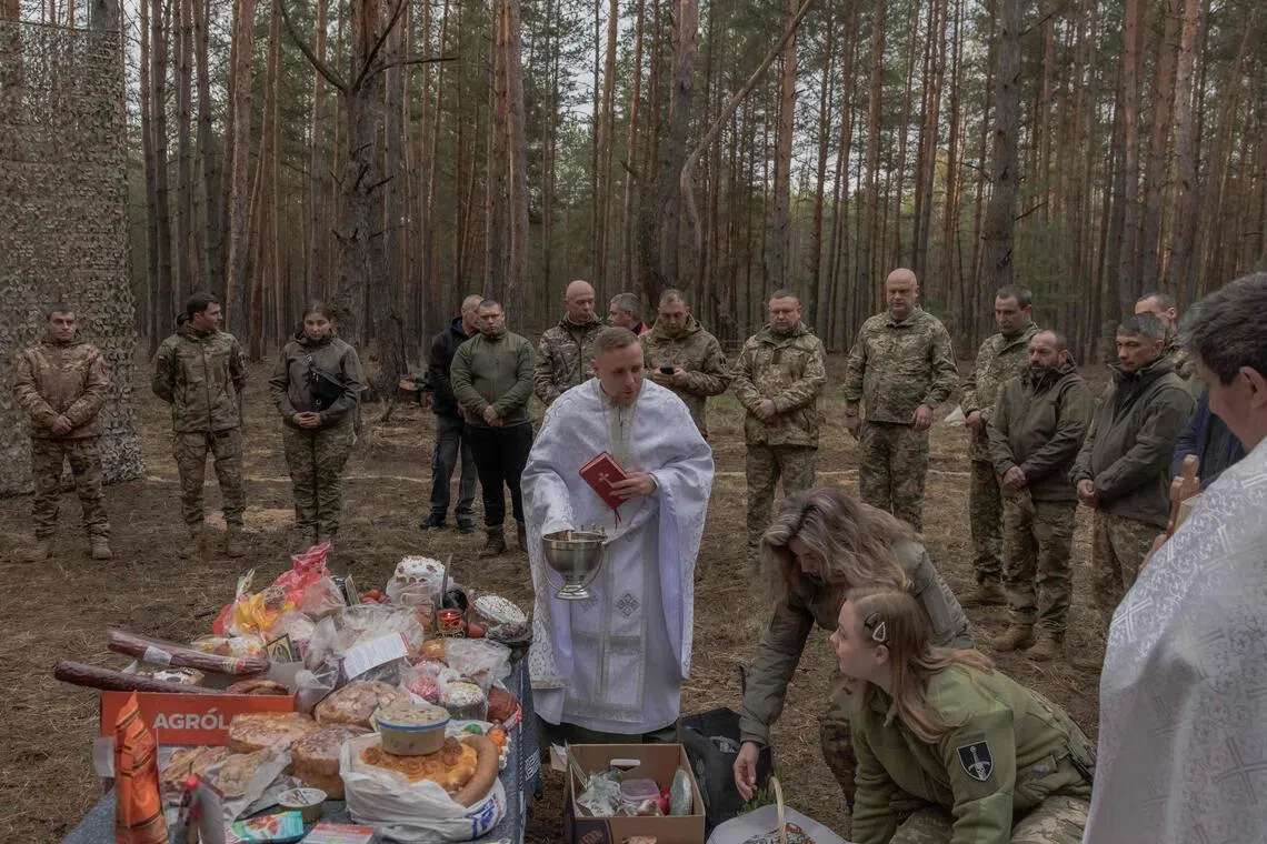 ‘Tell God the truth’: The Ukrainian priest confronting the toll of war