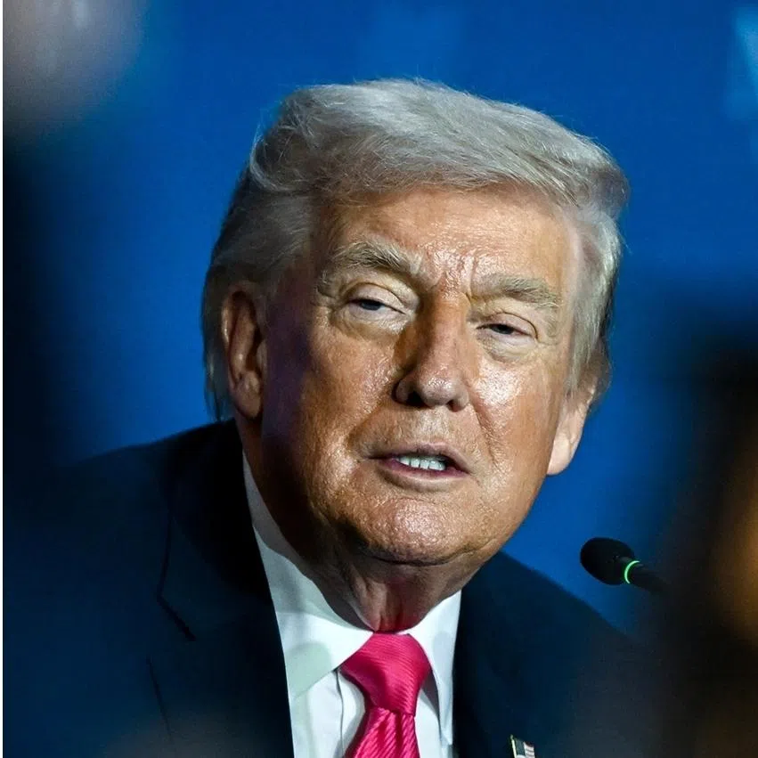 US President Donald Trump (left) has called Pope Leo “weak on crime” and accused him of “catering to the radical left”.