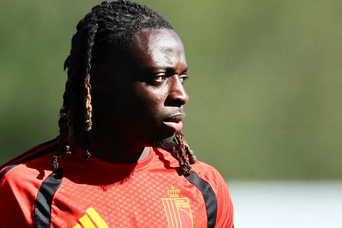 Jeremy Doku will rejoin Belgium at World Cup after son’s birth