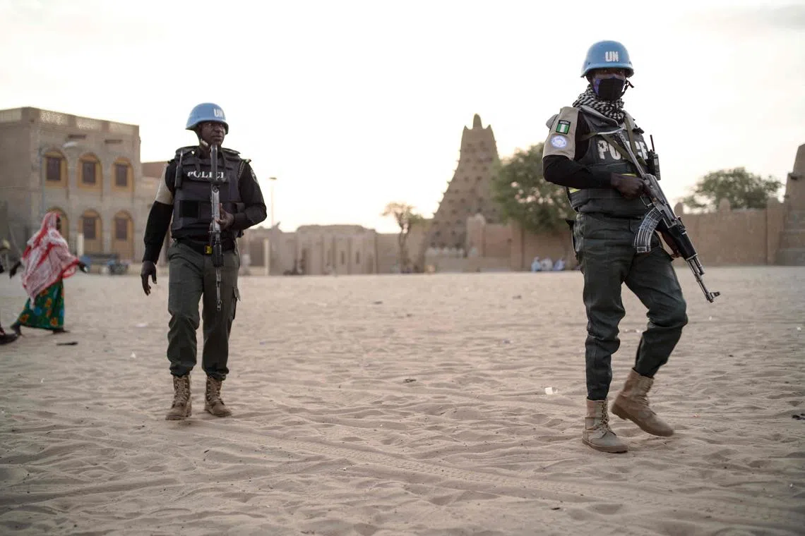 The Minusma mission started in 2013 in Mali to prevent an Islamic militant takeover.