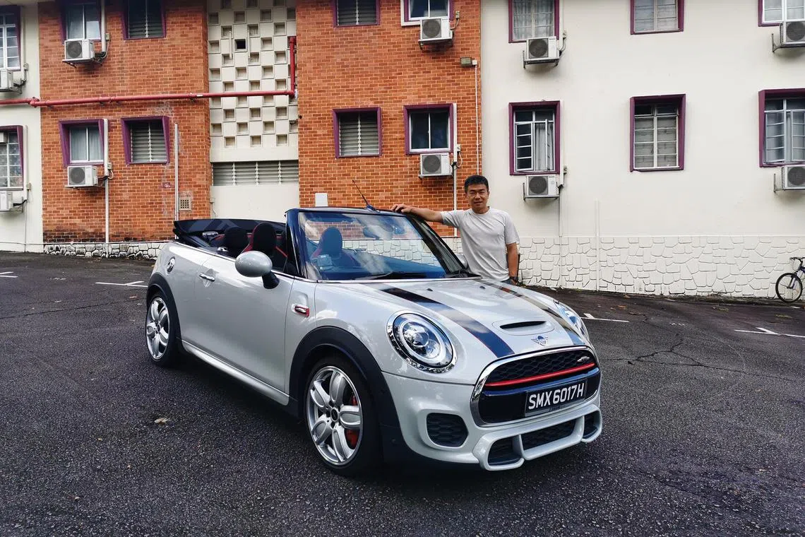 Dr Teo's Mini was three years old but had only 700km on it when he bought it two years ago.