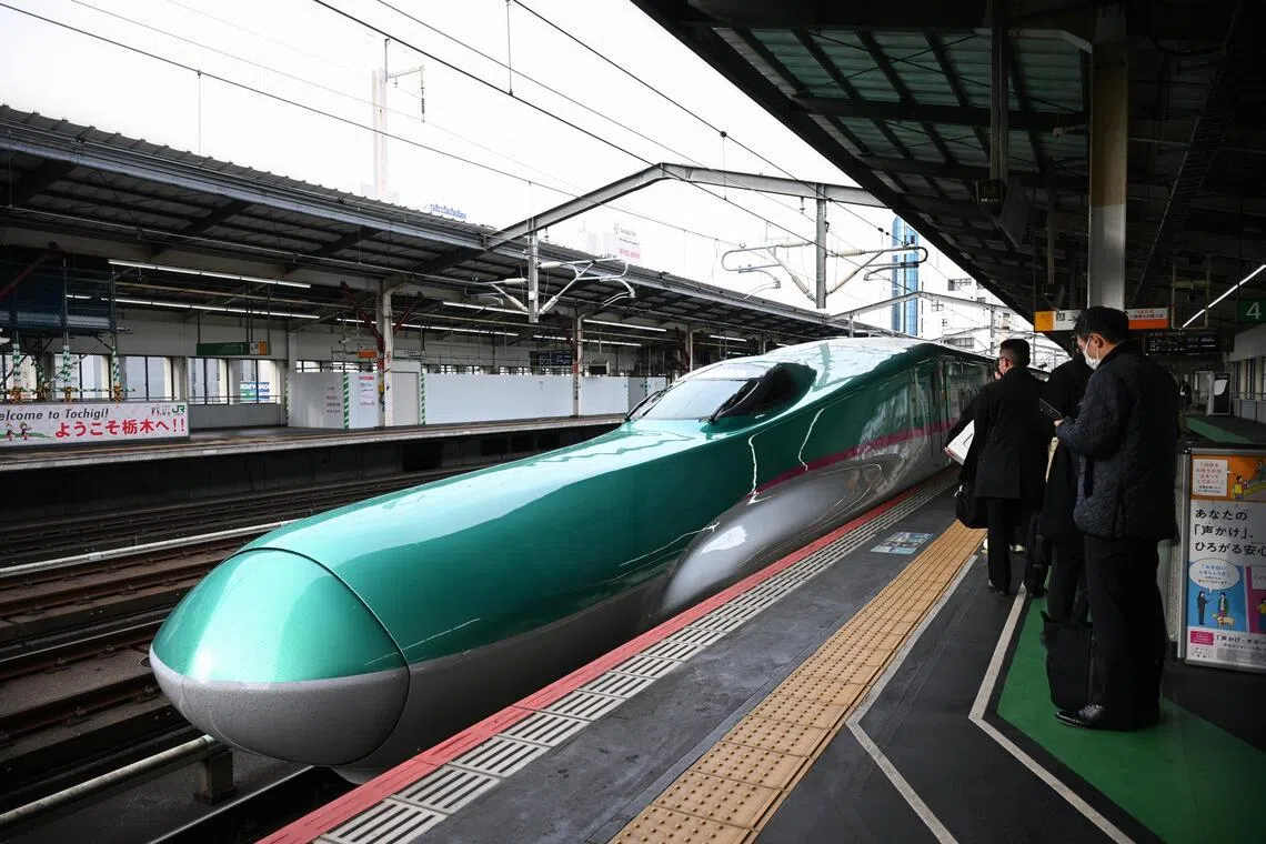 Japan bullet train collides with bear in Akita prefecture; no injuries reported