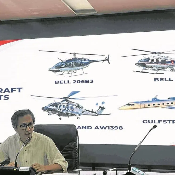 Public Works Minister Vince Dizon says lawmaker-turned-fugitive Zaldy Co, who is being linked to a massive corruption scandal, owns at least one Gulfstream jet and three helicopters.
