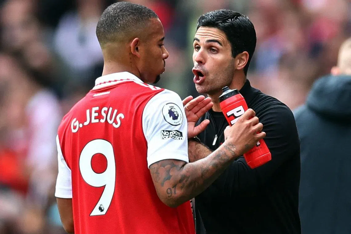 Arsenal will be without long-term injury victim Gabriel Jesus, after the Brazil forward had surgery on a knee problem sustained during the World Cup in Qatar.