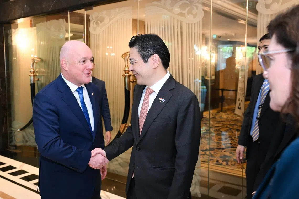 New Zealand and Singapore can collaborate more on AI and be leaders in its deployment, says PM Wong