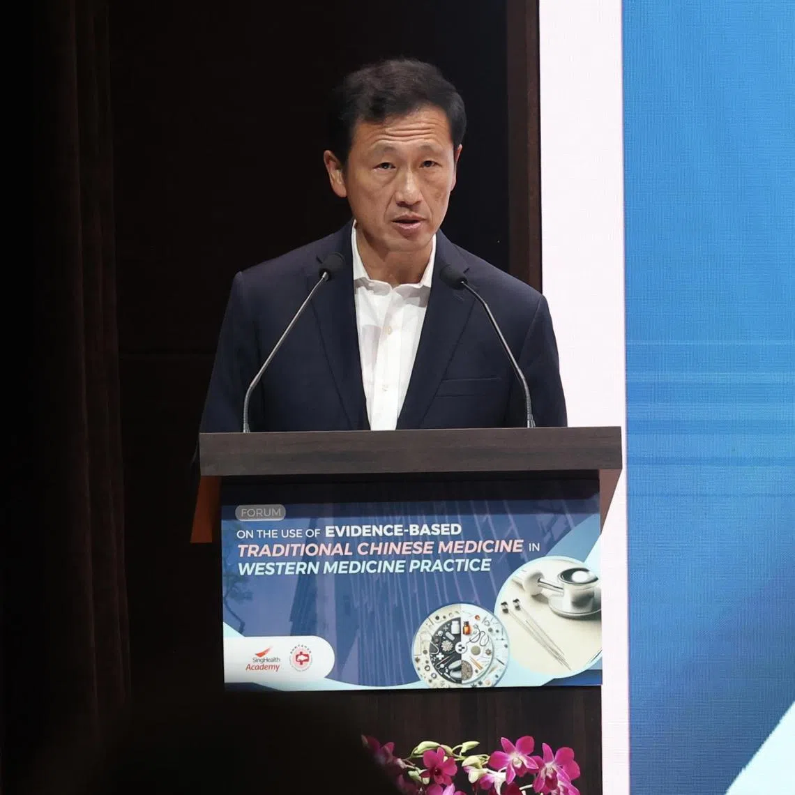 CMG20250706-WooFL01 /Forum on the Use of Evidence-Based Traditional Chinese Medicine in Western Medicine Practice［The Ngee Ann Kongsi Auditorium, located at the Academia Building, SGH Campus (20 College Road ］- Speech by Guest-of-Honour, Mr Ong Ye Kung, Minister for Health and
Coordinating Minister for Social Policies