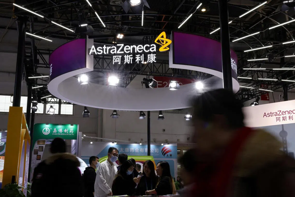 The individuals being held are all Chinese citizens who marketed cancer drugs in AstraZeneca’s oncology division.
