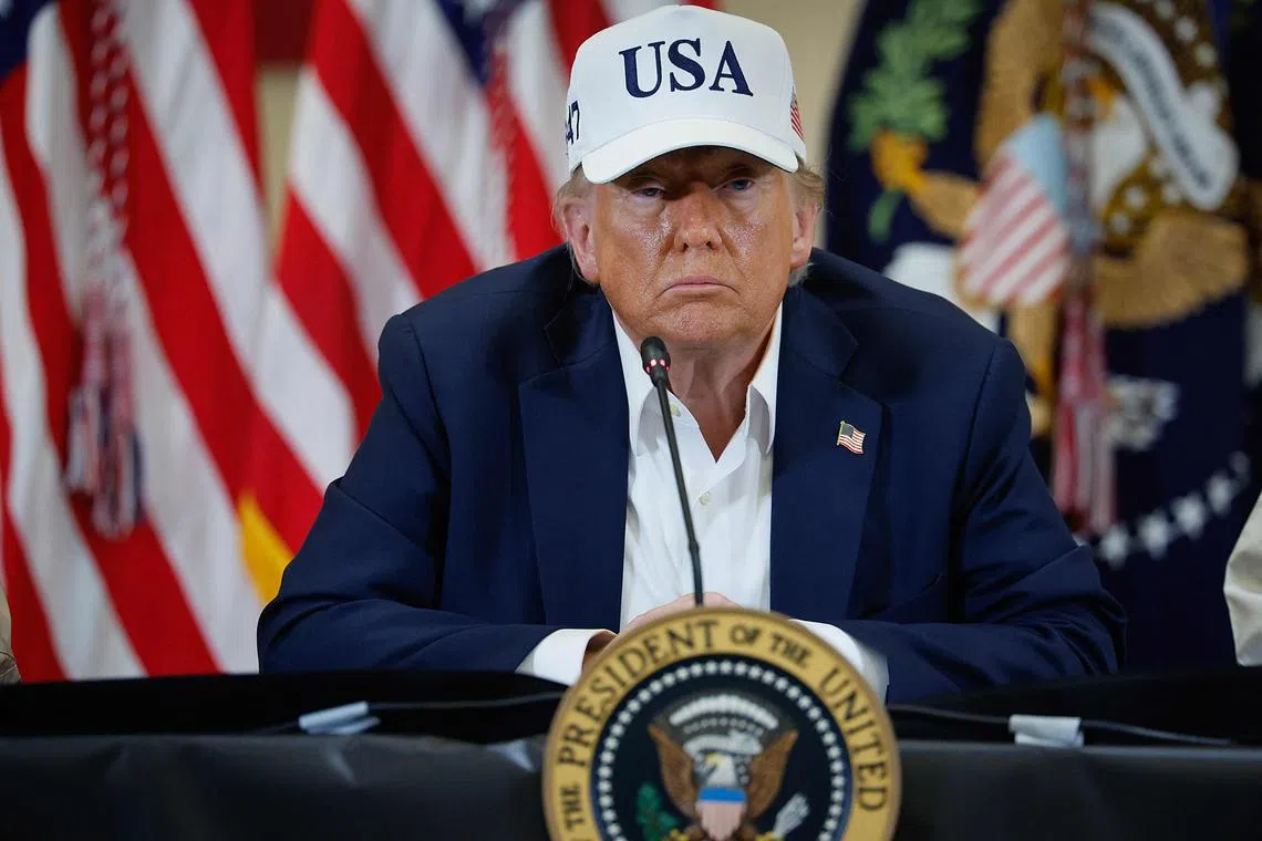 Support was particularly low with Hispanic adults, 21 per cent of whom approved of Mr Trump’s approach on the issue.