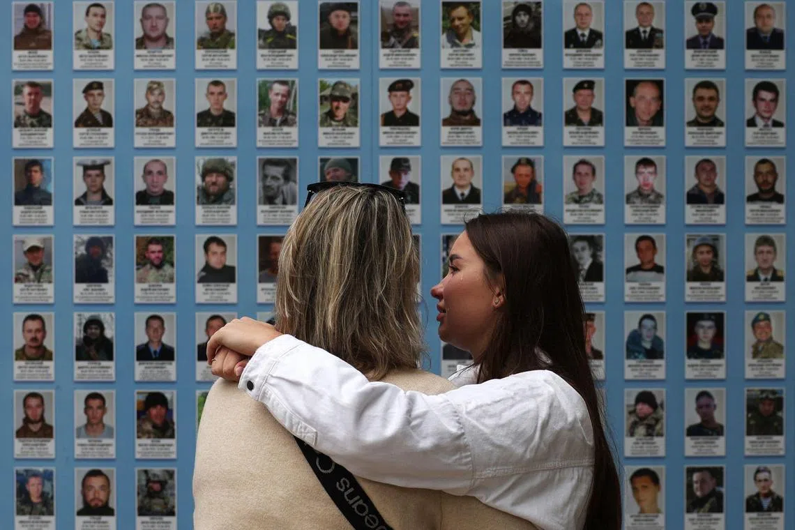 Ukraine’s economy was hit hard by Russia’s invasion, with GDP falling by 29.1 per cent, the biggest annual fall since the country’s independence in 1991.