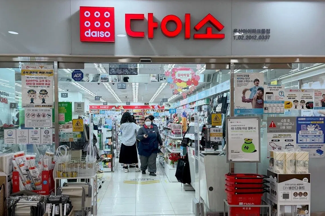 Daiso Korea, which bills itself as “the people’s store”, reported record sales in 2025.