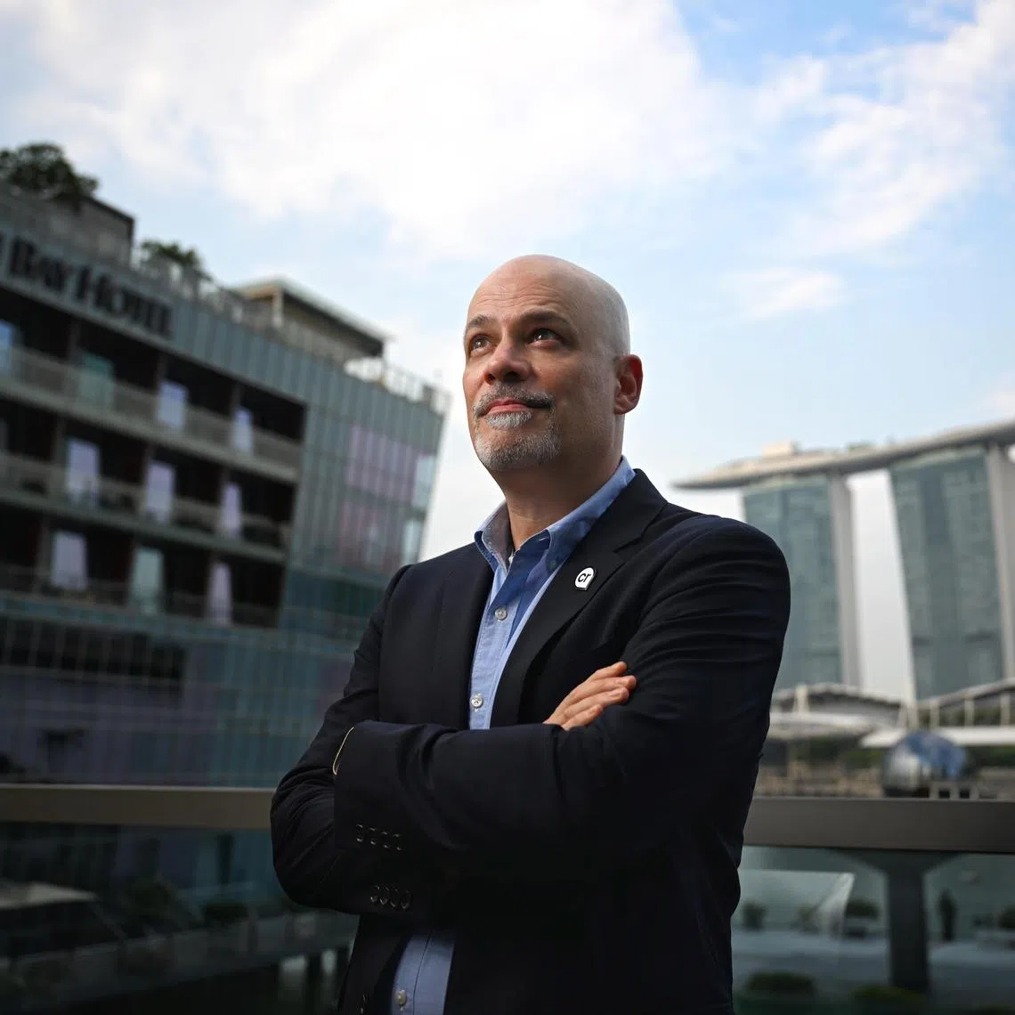 ST20250527_202537300442 itfake Chong Jun Liang
Portrait of Andy Parsons, senior director of content authenticity at Adobe, taken near The Fullerton Bay Hotel on May 27, 2025.