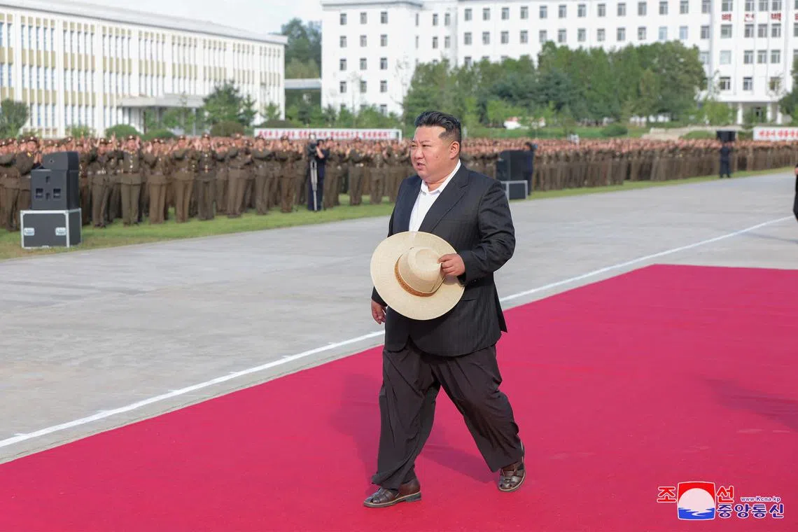 In 2023, Mr Kim Jong Un marked the country's founding day with a parade of paramilitary groups and diplomatic exchanges in which he vowed to deepen ties with China and Russia.