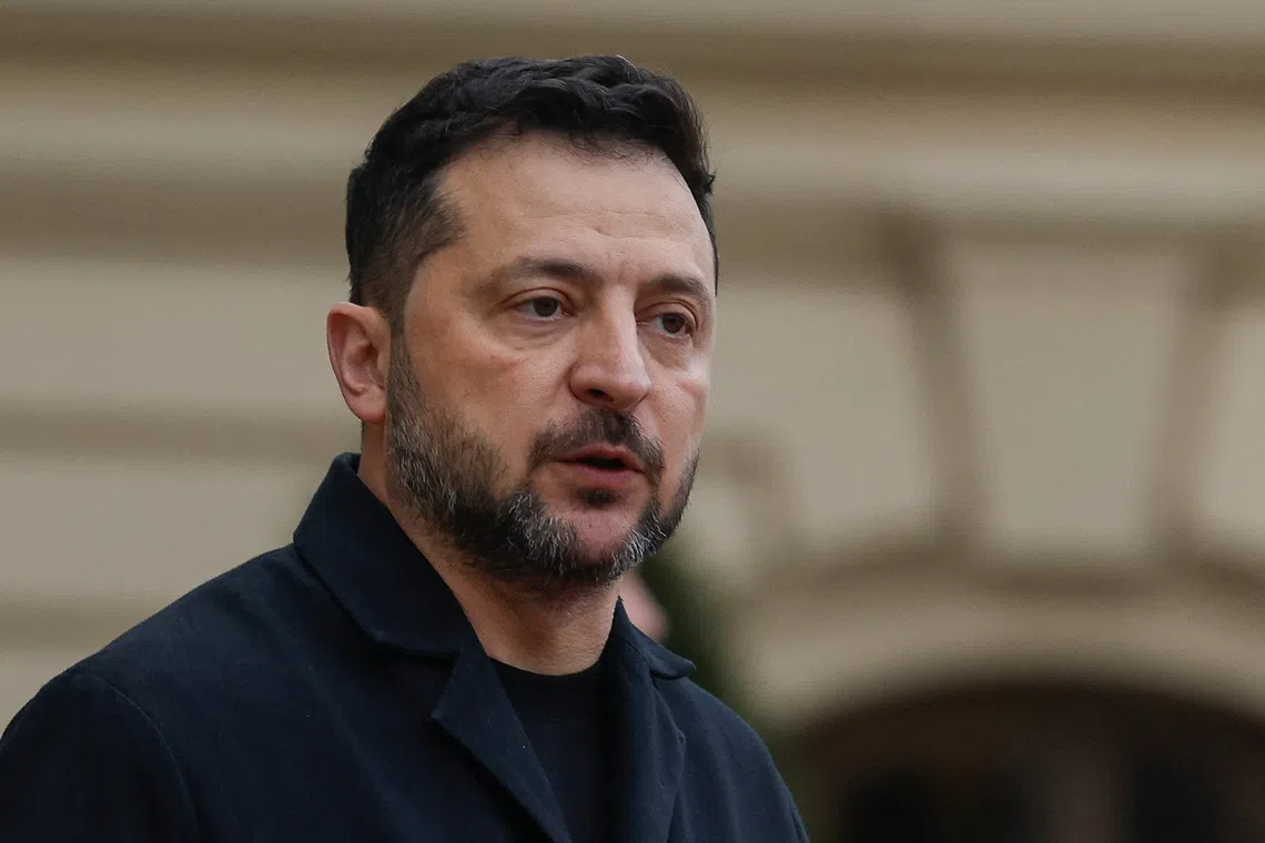 Ukraine’s President Volodymyr Zelensky said SpaceX’s Starshield satellite internet had been working at speeds of up to 420kph since early Oct 24.