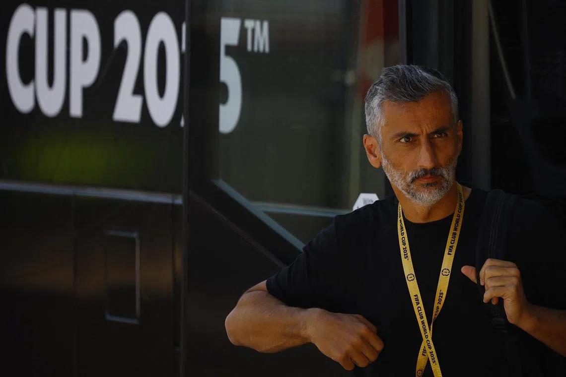 Soccer Football - FIFA Club World Cup - Group A - Palmeiras v Al Ahly - MetLife Stadium, East Rutherford, New Jersey, U.S. - June 19, 2025 Al Ahly coach Jose Riveiro arrives at the stadium before the match REUTERS/Susana Vera/File Photo