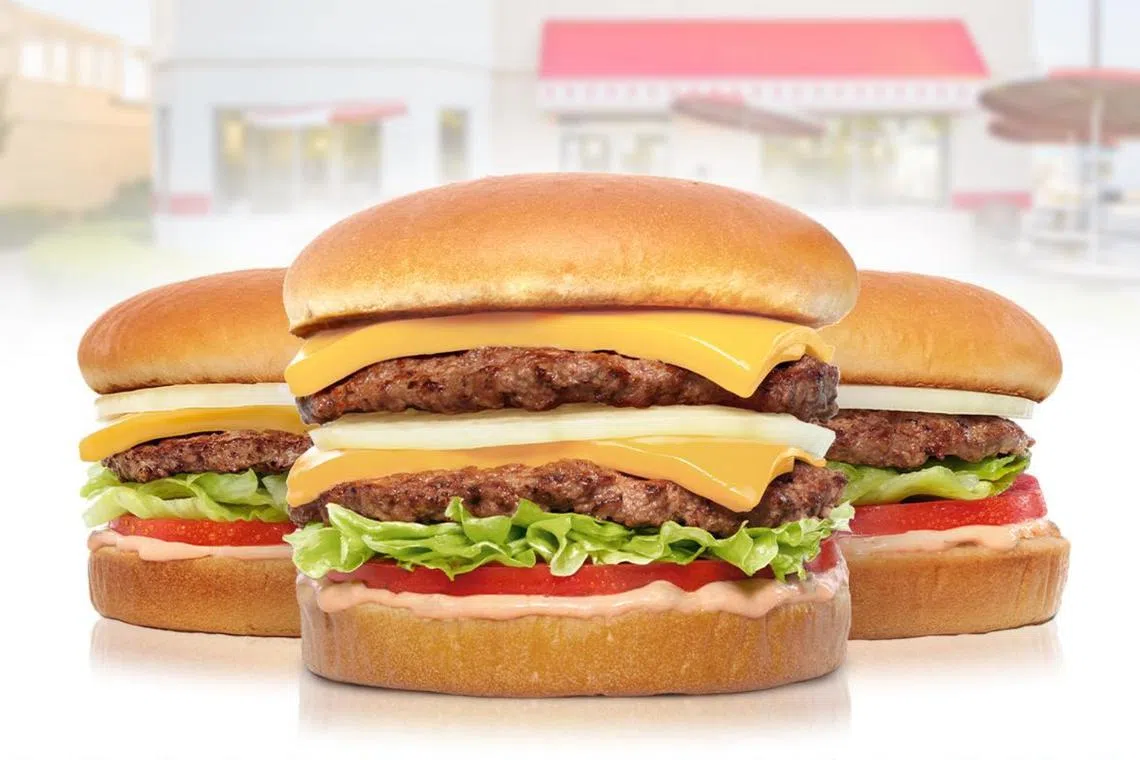 Three types of burgers will be available in limited quantities, on a first-come, first-served basis.