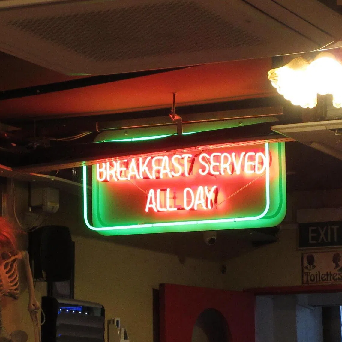 Joji's Diner in Serangoon is open 24/7.