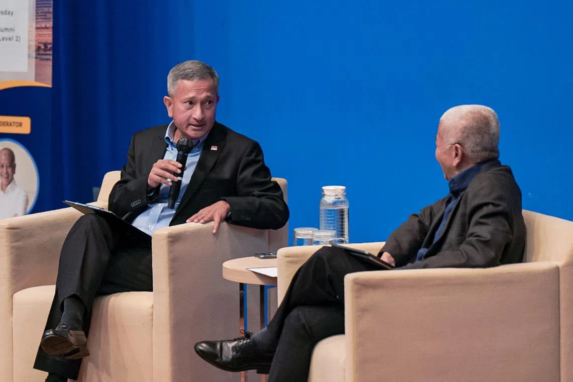 Foreign Affairs Minister Vivian Balakrishnan said Singapore has to be a credible, reliable and predictable partner to all.