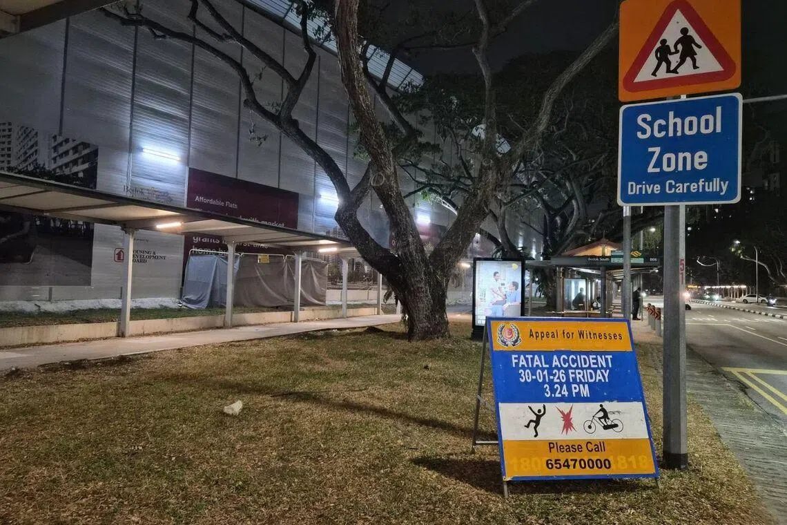 The 84-year-old pedestrian was taken conscious to hospital, where she subsequently passed away, the police said.