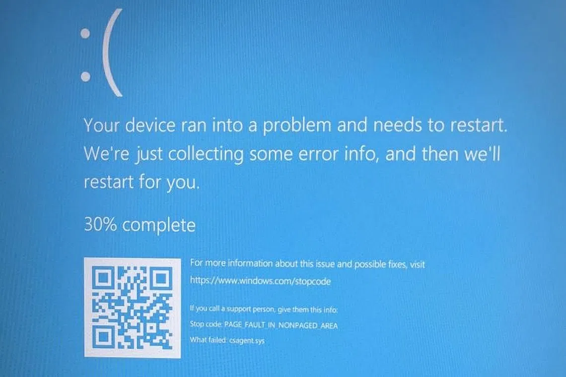 Social media is also rife with user complaints of outages on Windows devices.