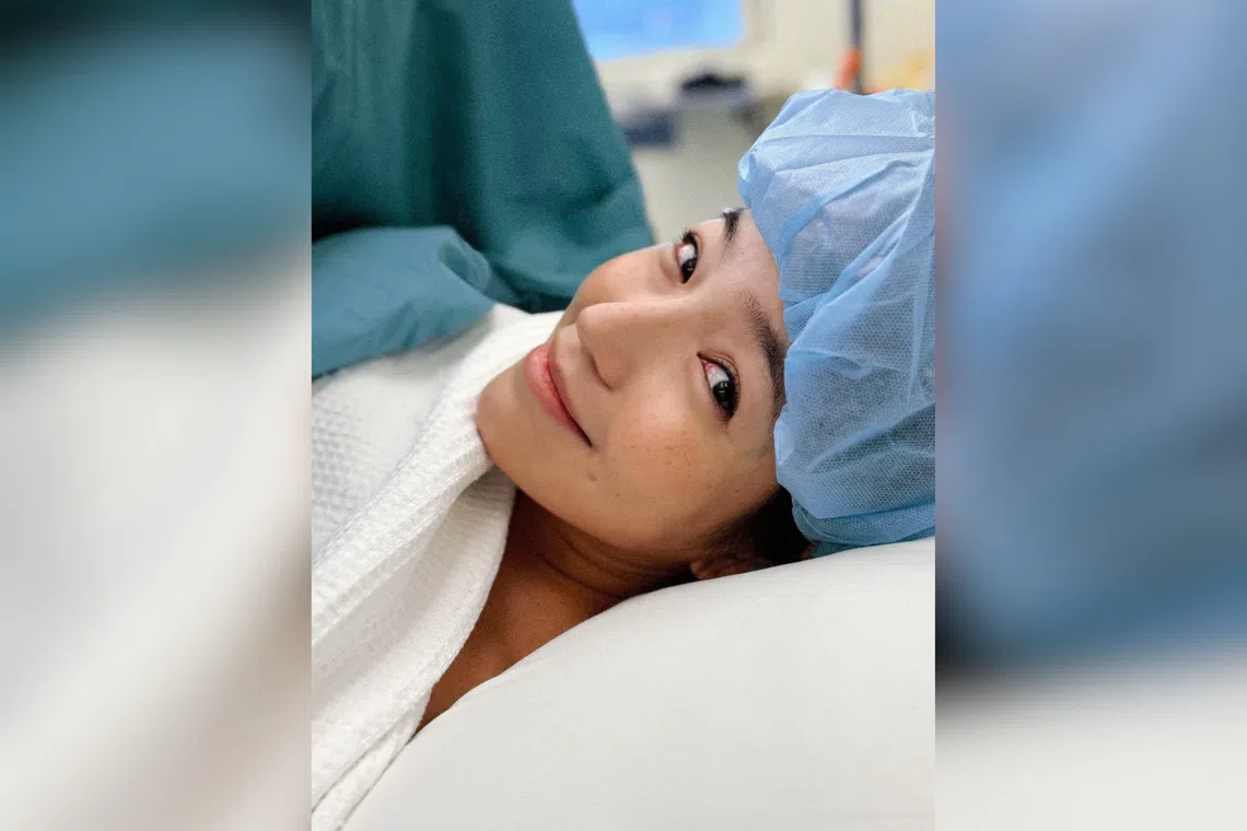Malaysian actress Koe Yeet announced on Sept 16 she has given birth to her first child, a girl.