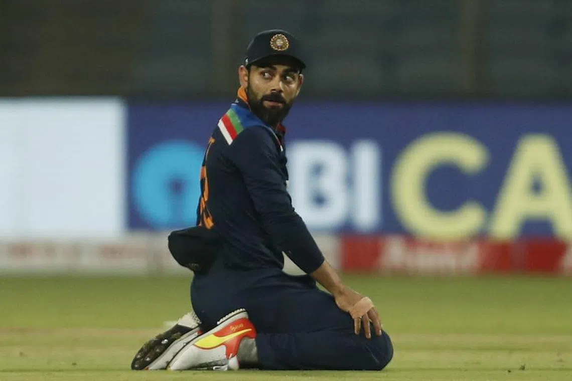 Cricket - Third One Day International - India v England - Maharashtra Cricket Association Stadium, Pune, India - March 28, 2021 India's Virat Kohli REUTERS/Francis Mascarenhas/File Photo
