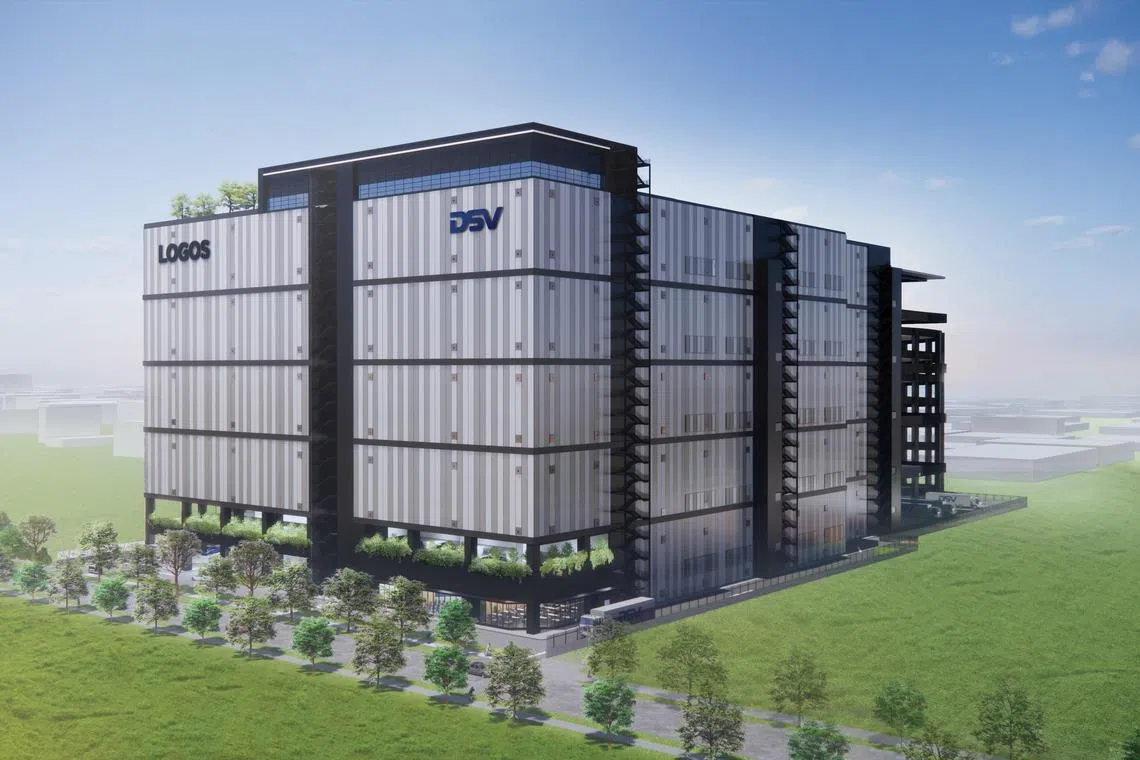 Global logistics company DSV and logistics real estate specialist LOGOS will invest a total of S$200 million into a built-to-suit warehouse facility that is expected to be completed by mid-2025.