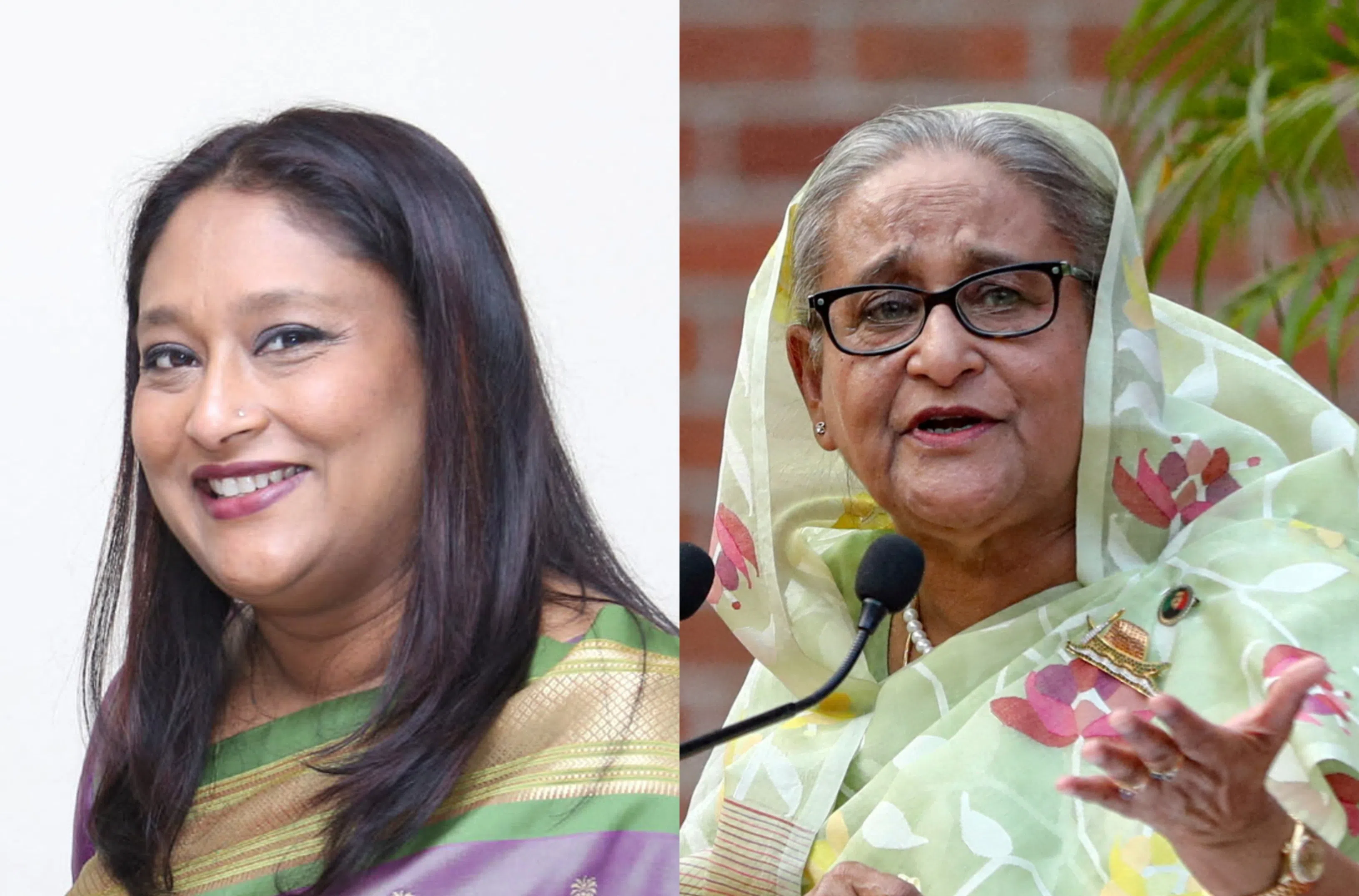 Saima Wazed (left), who has resigned as WHO’s South-east Asia regional director, is the daughter of ousted Bangladeshi prime minister Sheikh Hasina.