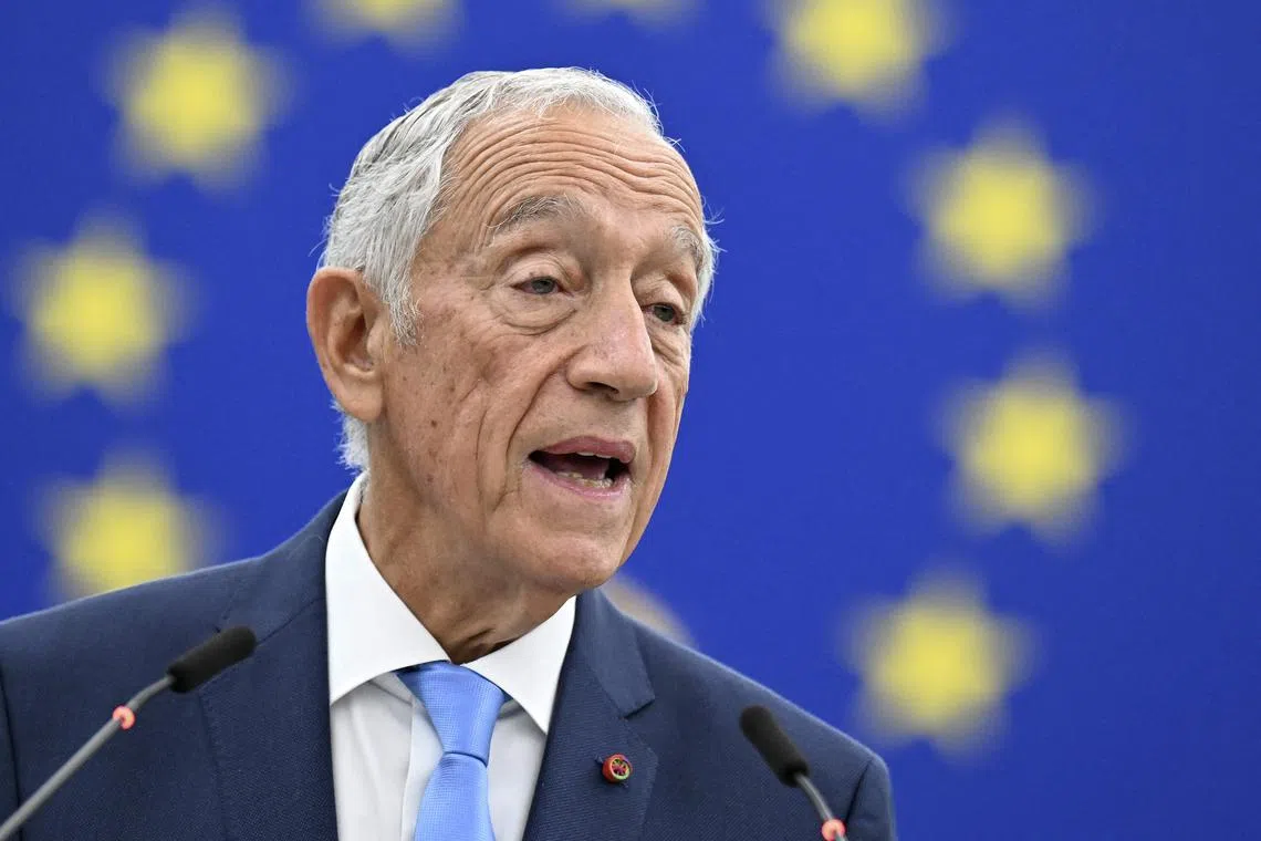 The issue has divided the deeply Catholic country and witnessed strong opposition from Mr Marcelo Rebelo de Sousa.