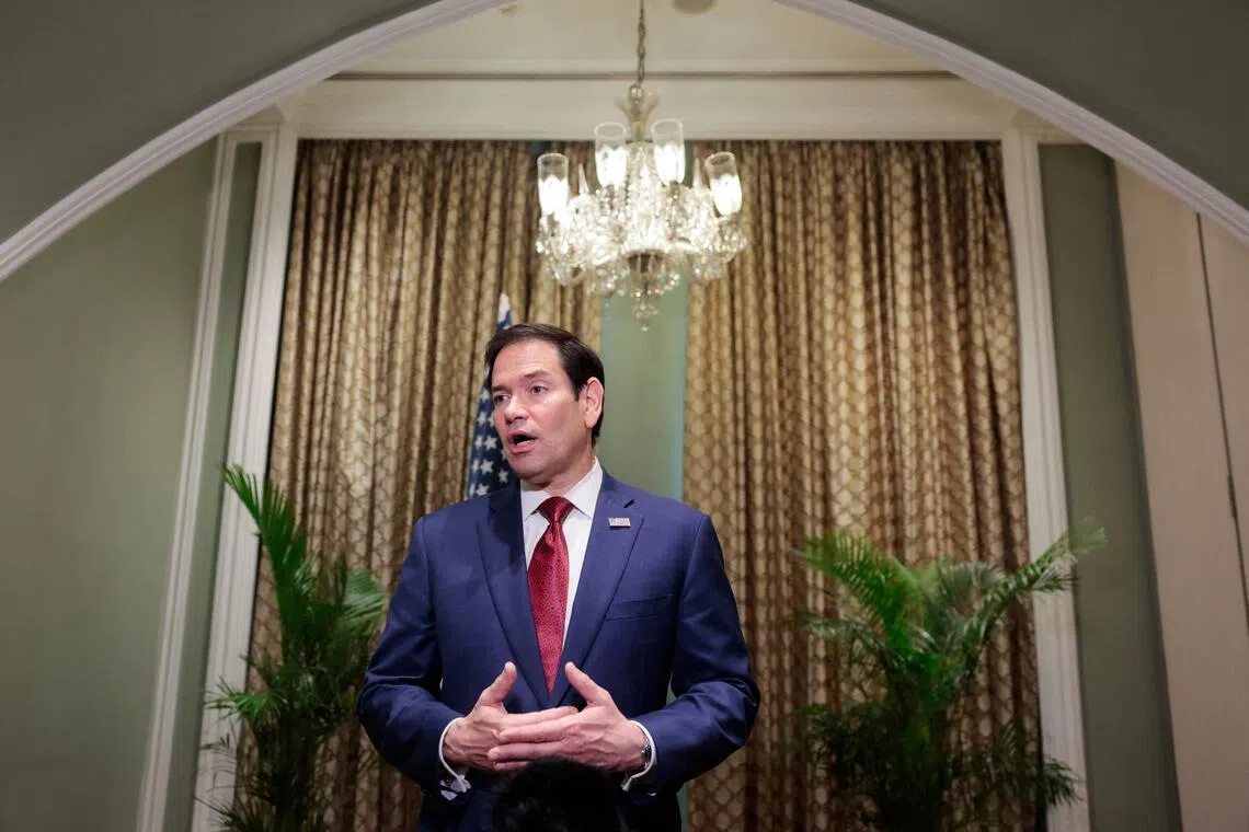 US Secretary of State Marco Rubio said Ukrainian fighters have “absolutely very bravely” stood up to Russia.