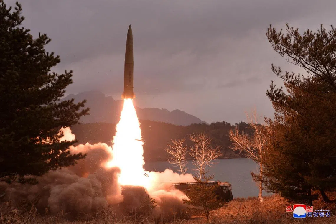 The launch saw two surface-to-surface tactical ballistic missiles fired from the South Hwanghae province.