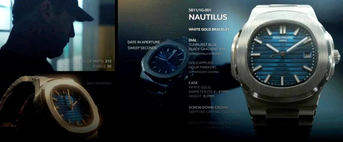 NYTWATCH29 - O personagem de Jon Hamm rouba um relógio Patek Philippe Nautilus na série Your Friends & Neighbours. O relógio tem um momento único na cena, quase como um comercial. Fonte/Copyright: Apple TV+ Uso único SOMENTE O FELIZAÇÃO EM PASTER LIFE