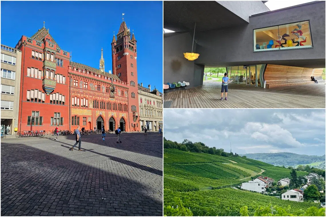 The walk, linking two museums on the German-Swiss border, is called the 24 Stops Rehberger-Weg.